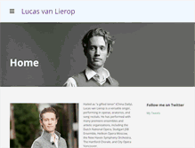 Tablet Screenshot of lucasvanlierop.com